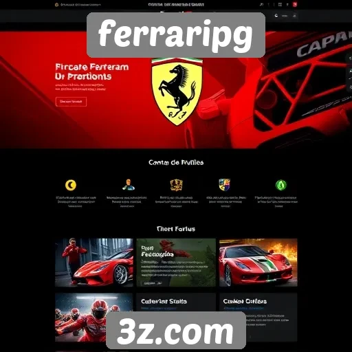 Experiência de usuário no site FerrariPG é otimizada